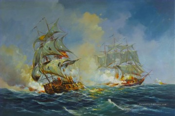  navale Peintre - bataille navale seechlacht